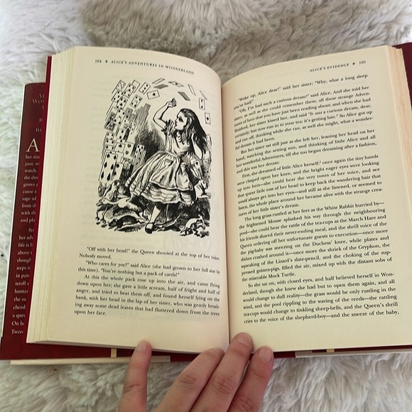 Through the looking glass by Lewis Carol great book bought at barns and nobles - Picture 4 of 8